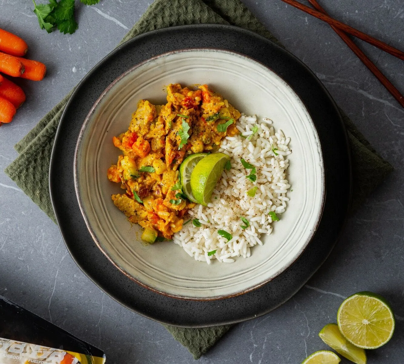 Witte rijst - Thai Curry [VEGA]