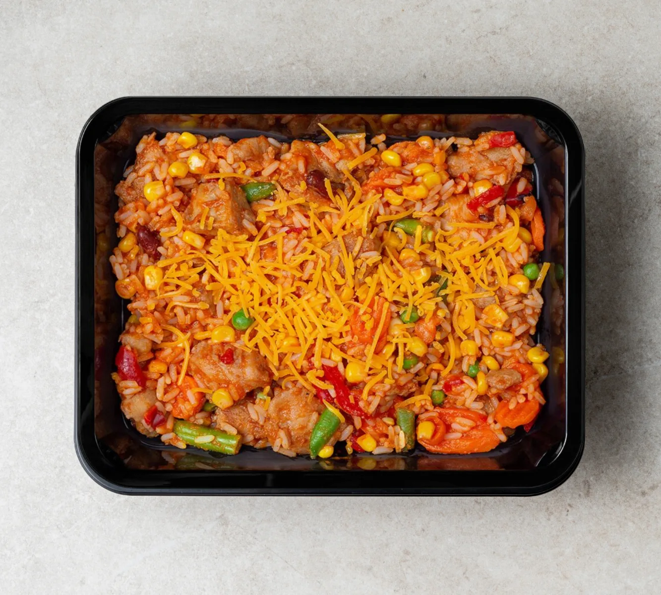 Mexicaanse rijstschotel - Vegetarische Kip [VEGA]
