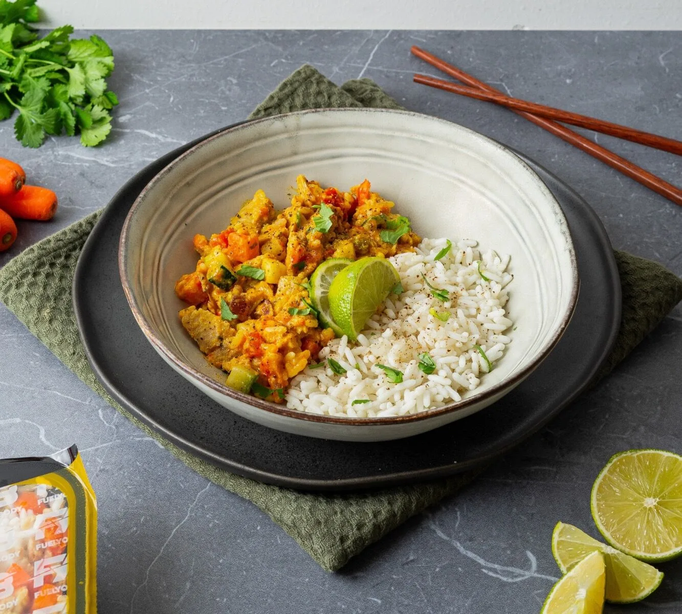 Witte Rijst - Thai Curry