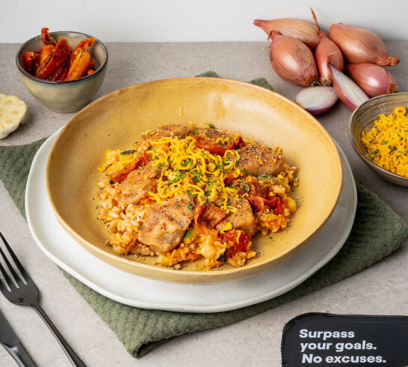 Tomato Risotto - Chicken