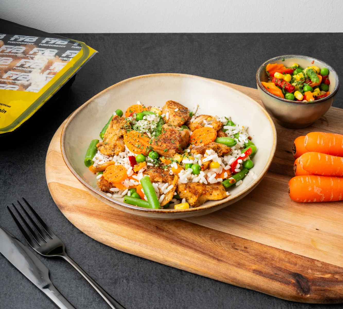 Rice - Piri Piri Chicken - Mexican Vegetable Mix