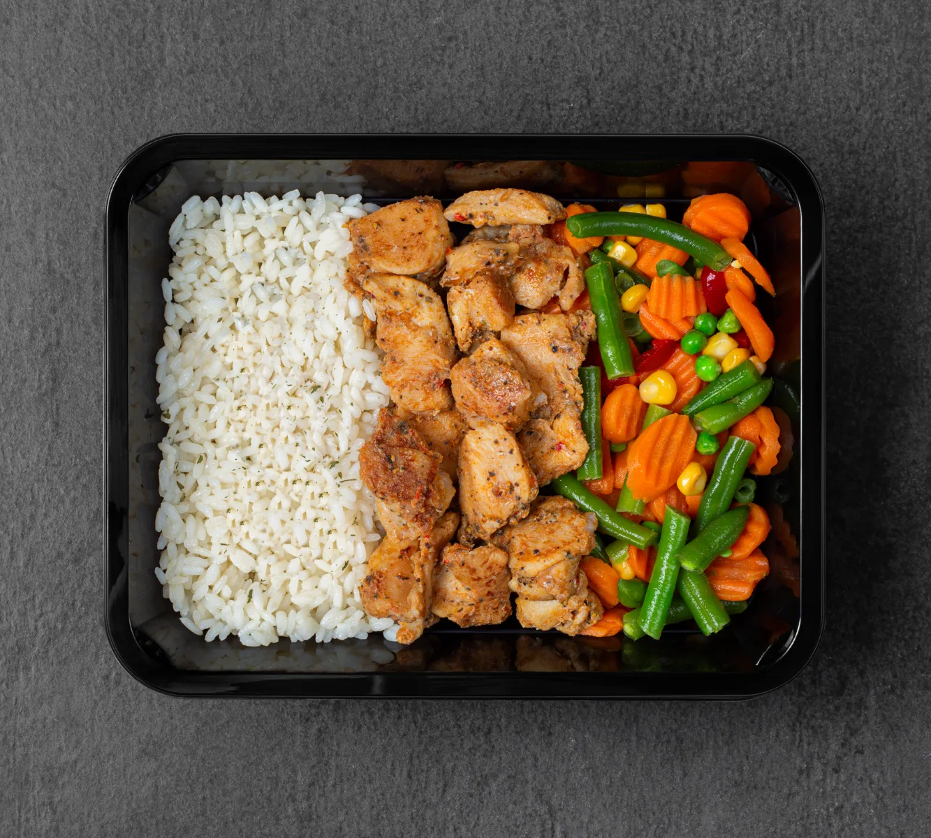 Rice - Piri Piri Chicken - Mexican Vegetable Mix