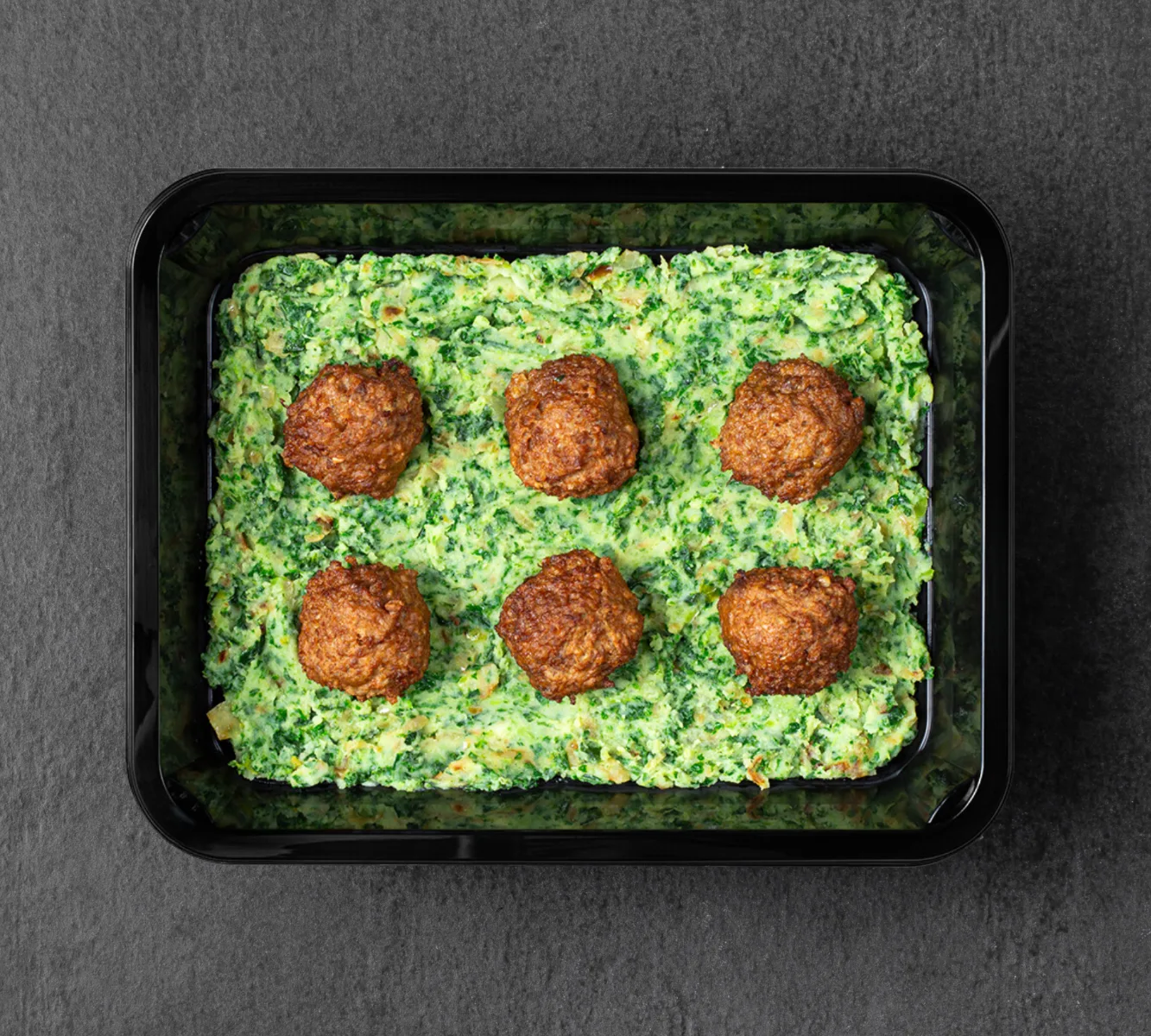 Kale Mash - Meatballs