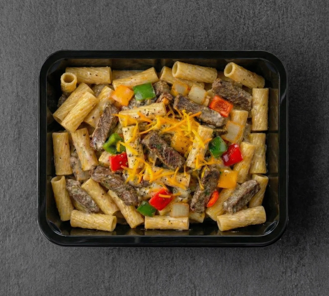 Philly Cheese Steak Pasta