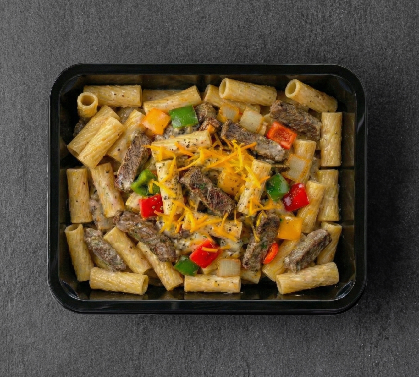 Philly Cheese Steak Pasta