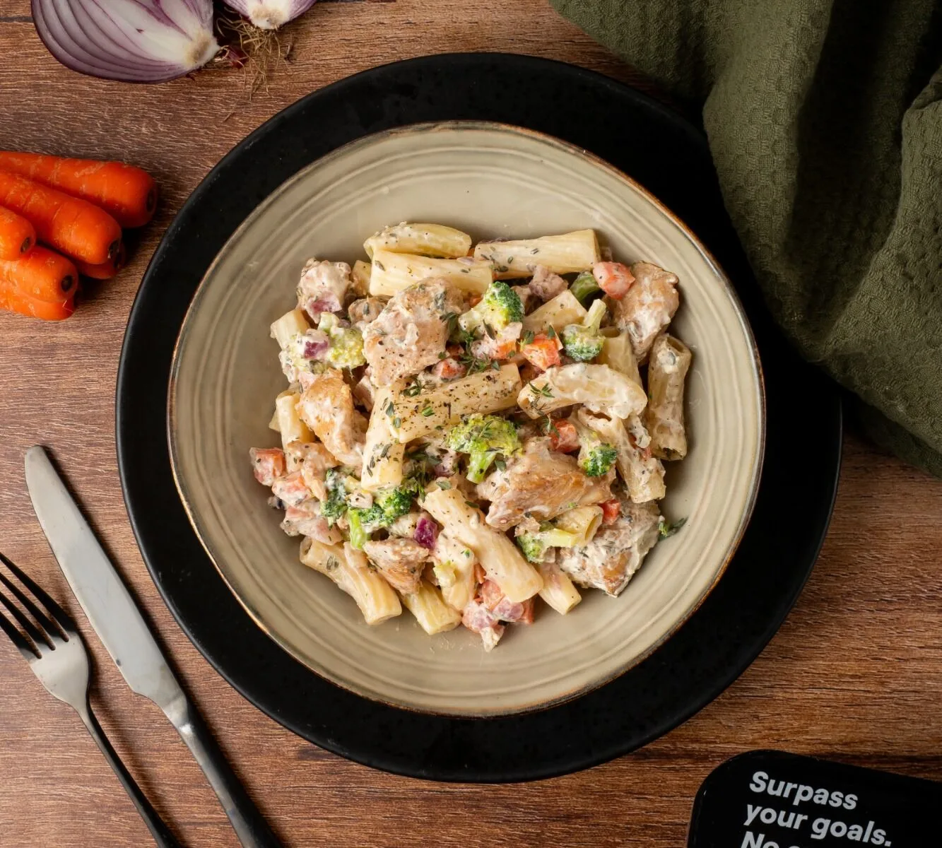 Honey Herb Chicken Pasta