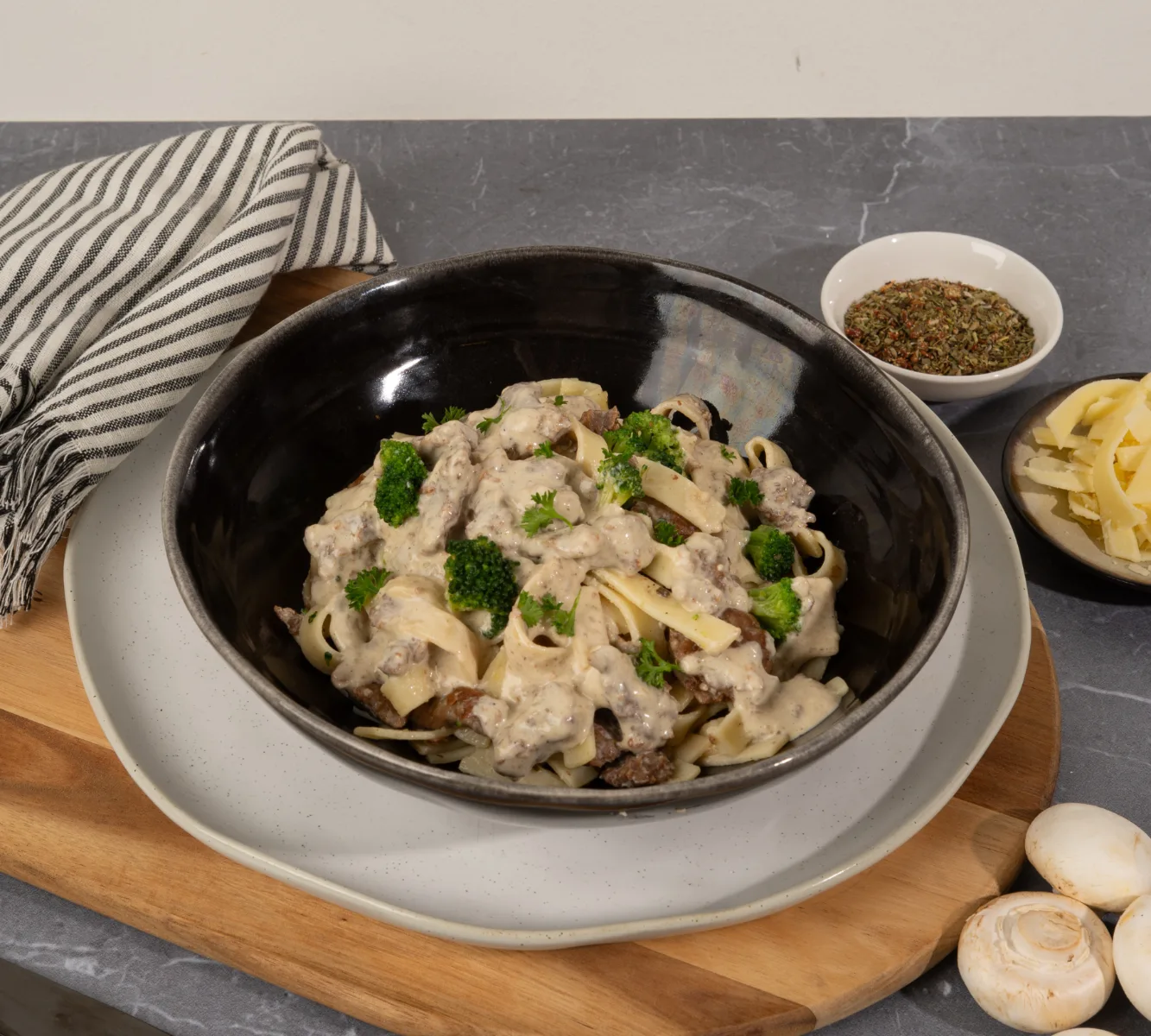 Creamy Mushroom Pasta