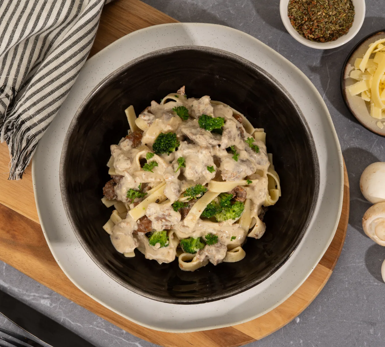Creamy Mushroom Pasta