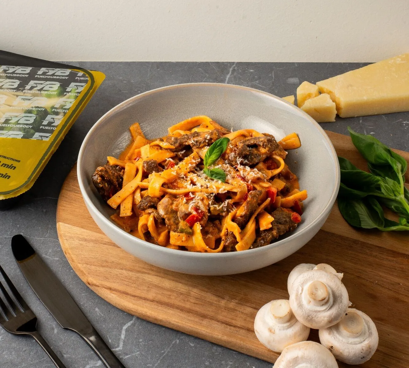 Tagliatelle - Beef Stroganoff