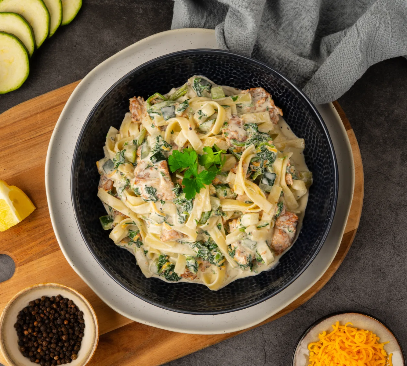 Chicken Pasta Alfredo