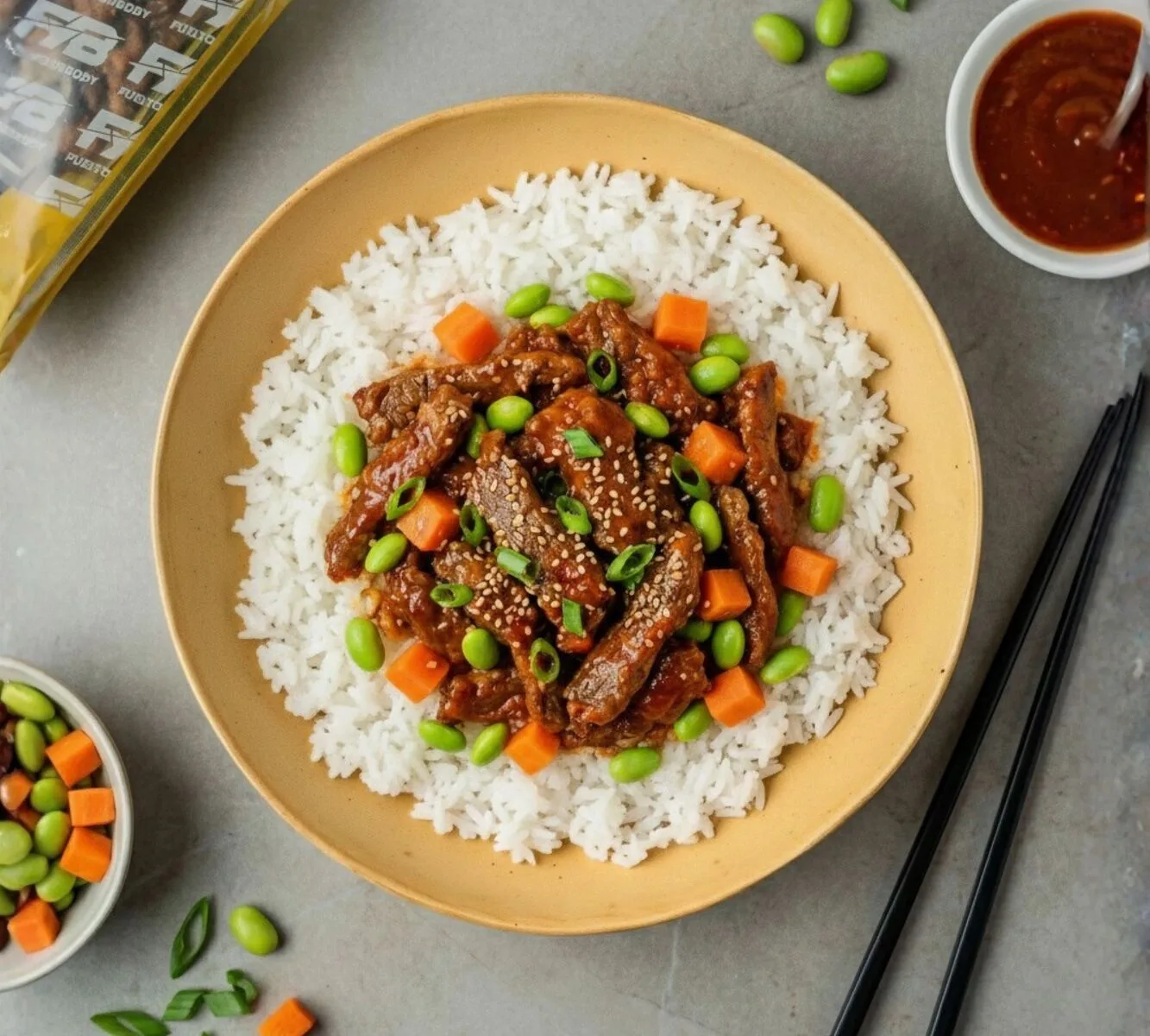 Hot Korean Beef Ricebowl [BULK]