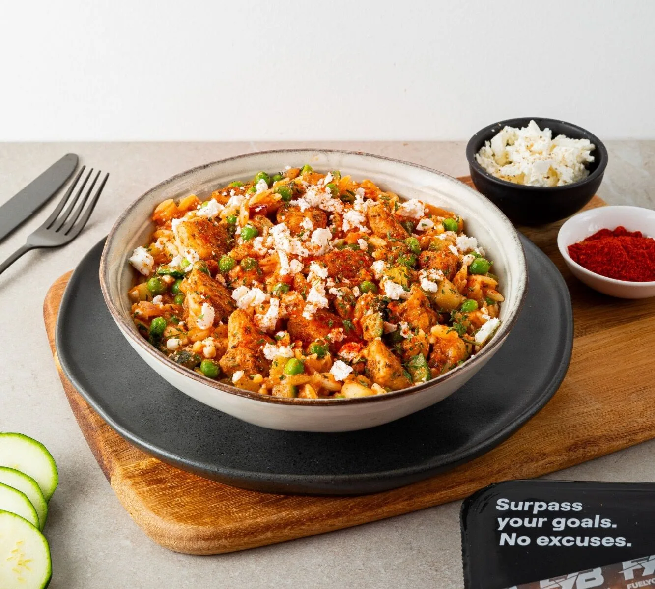 Mediterranean Orzo - Chicken & Feta [BULK]