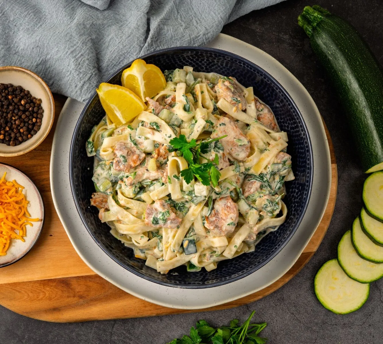 Chicken Pasta Alfredo [BULK]