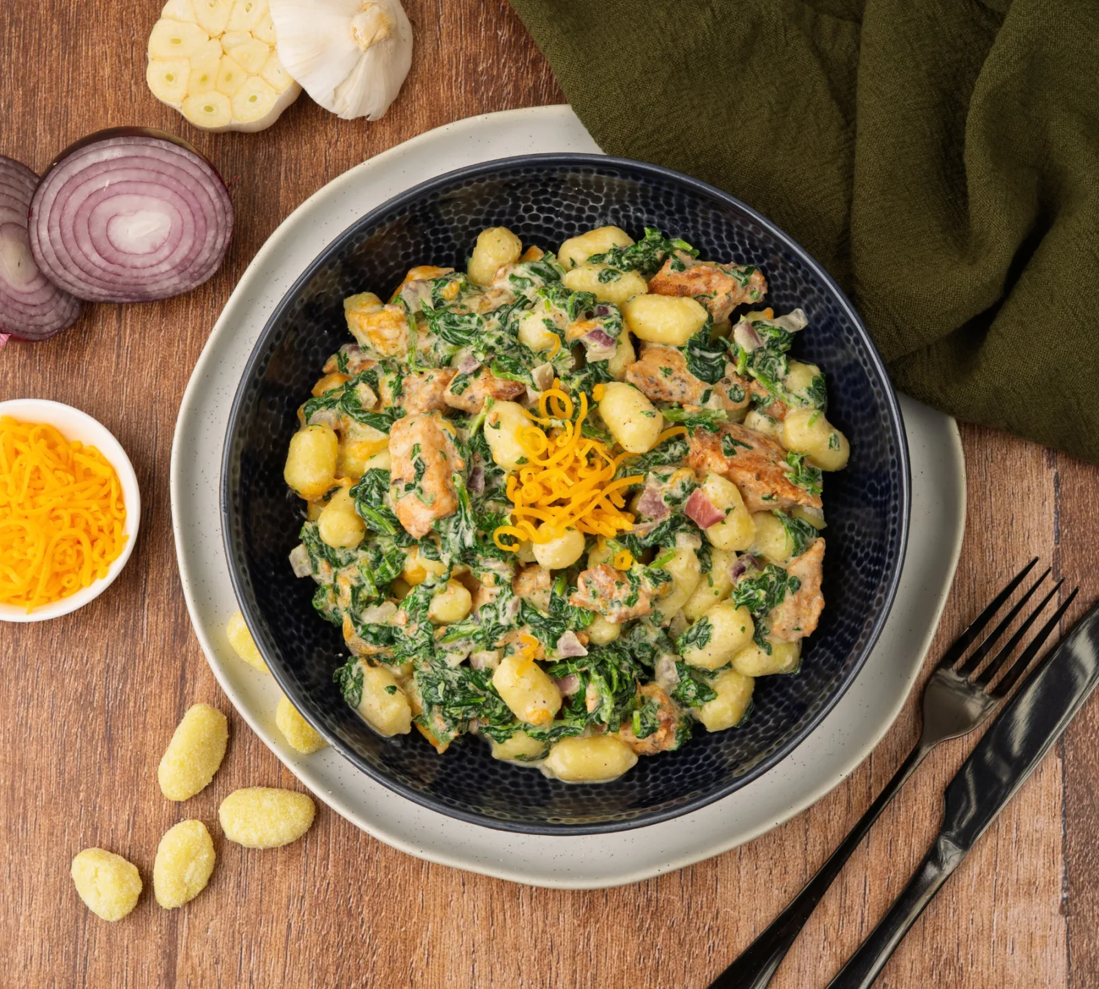 Creamy Gnocchi Chicken & Spinach [BULK]