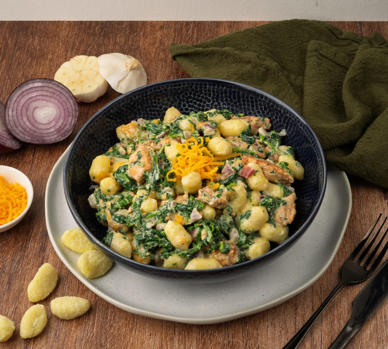 Creamy Gnocchi Chicken & Spinach [BULK]
