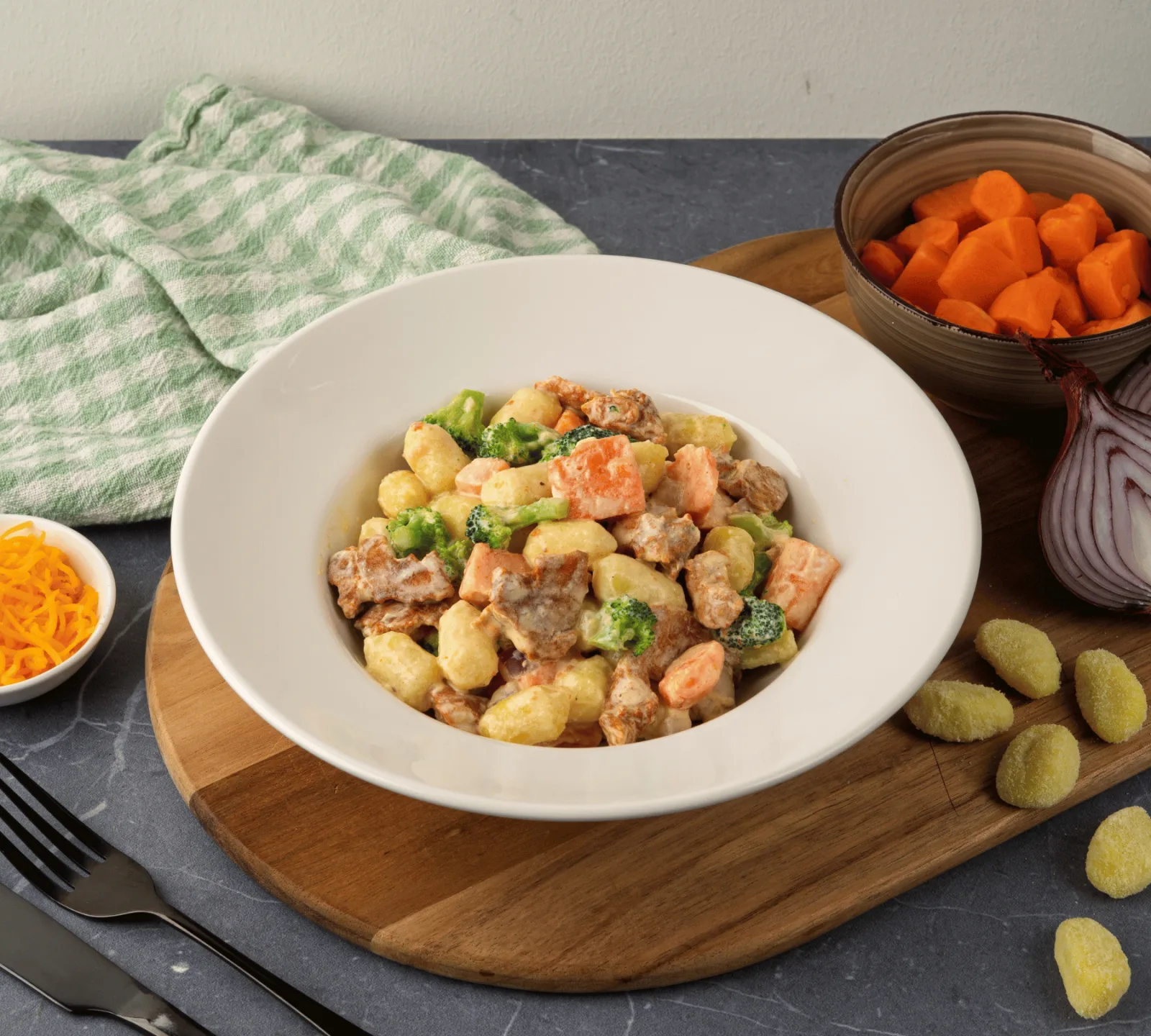 Gnocchi Honey Mustard