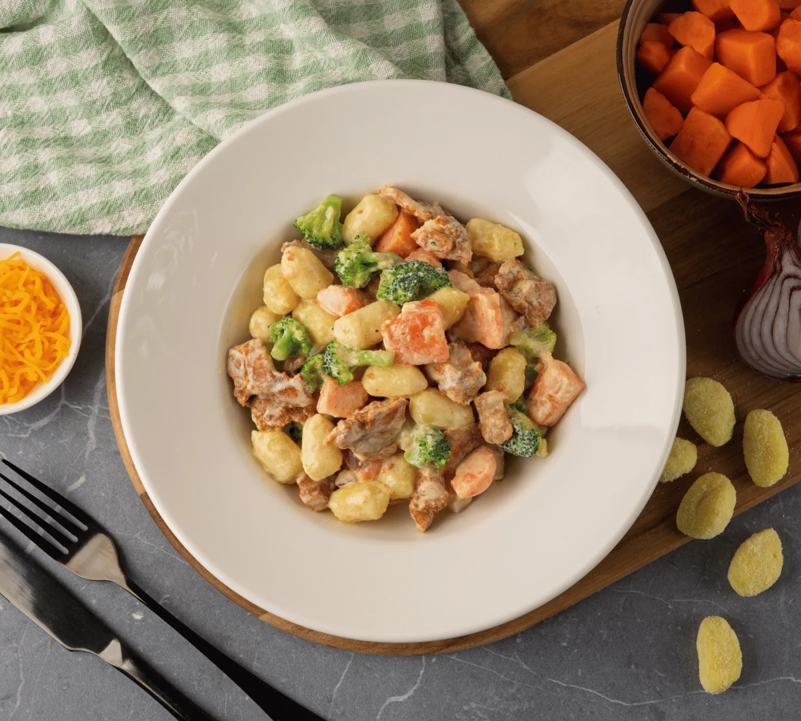 Gnocchi Honey Mustard