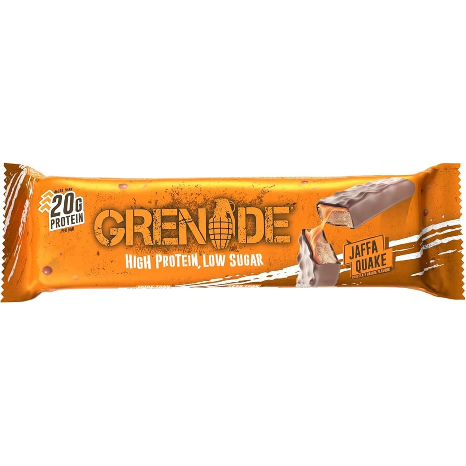 Grenade Protein Bar Jaffa Quake 60g