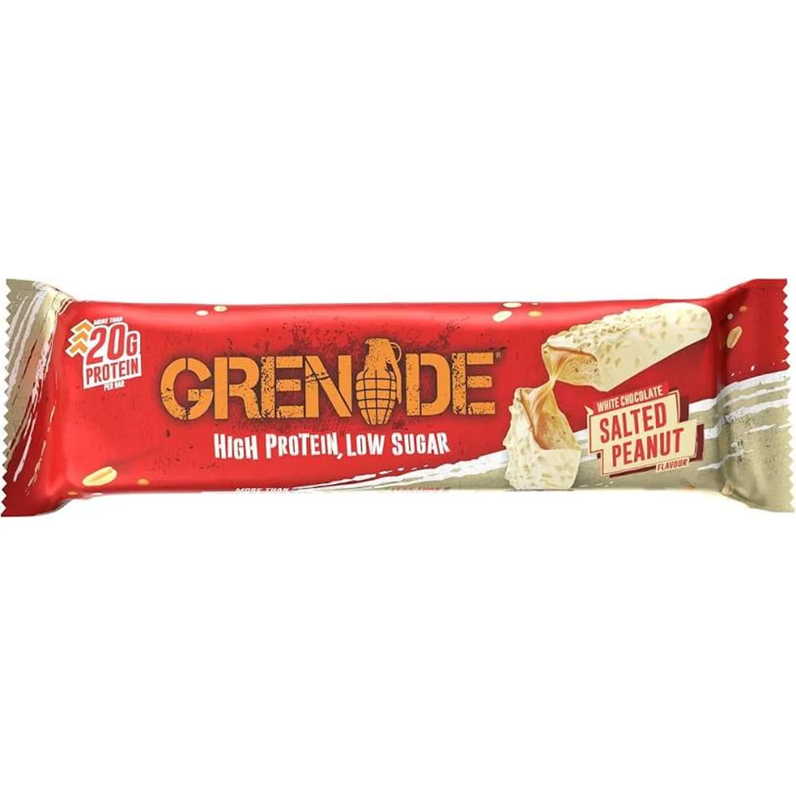 Grenade Protein Bar White Chocolate Salted Peanut 60g