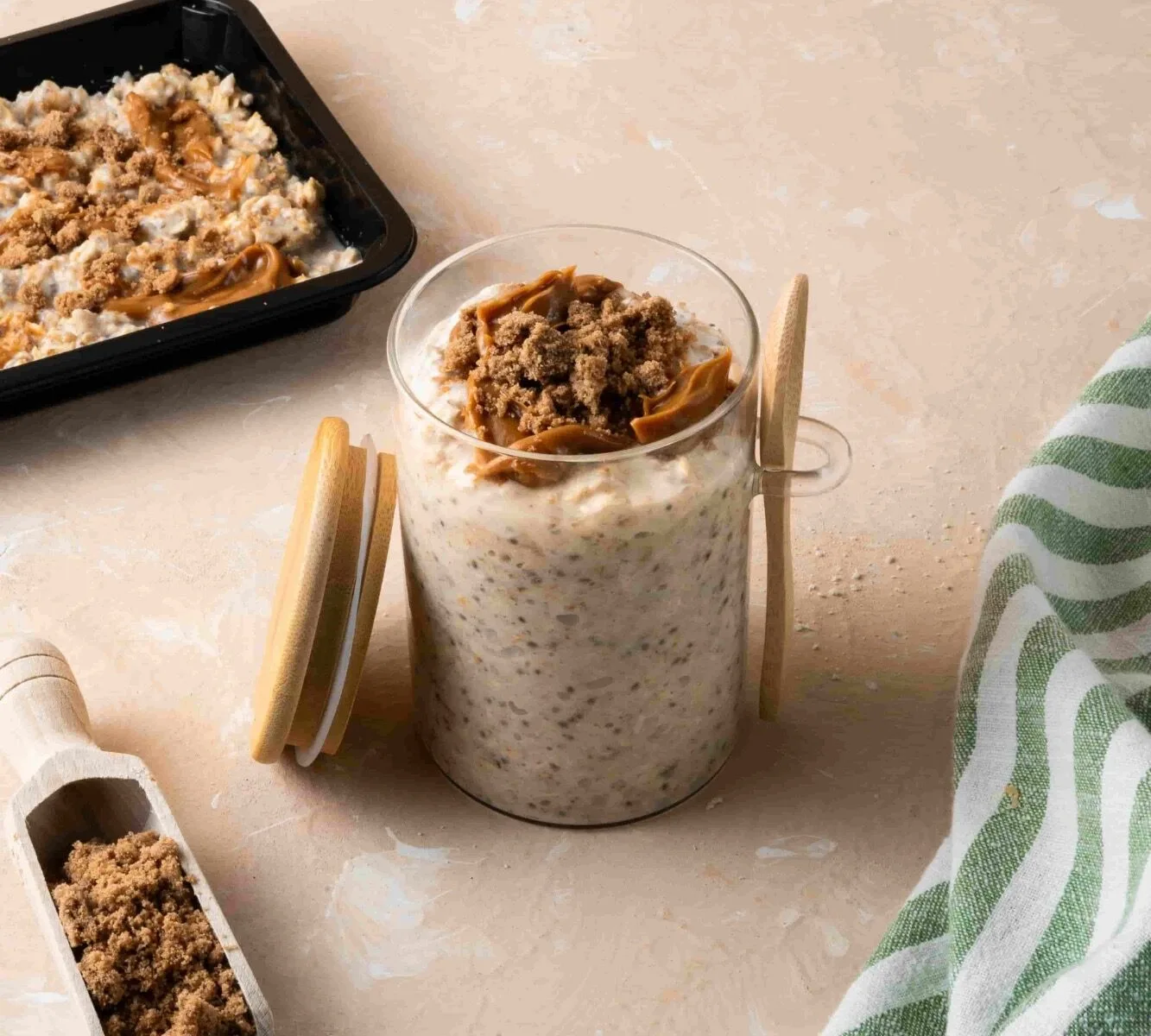 High Protein Overnight Oats - Speculoos