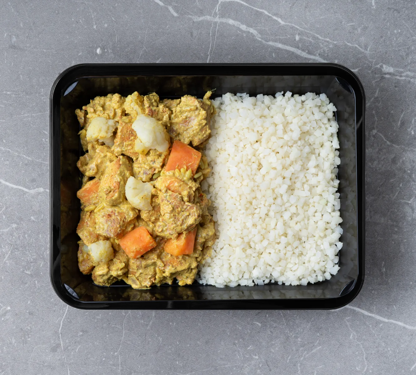 Blumenkohlreis - Hähnchen Tandoori [LOW CARB]