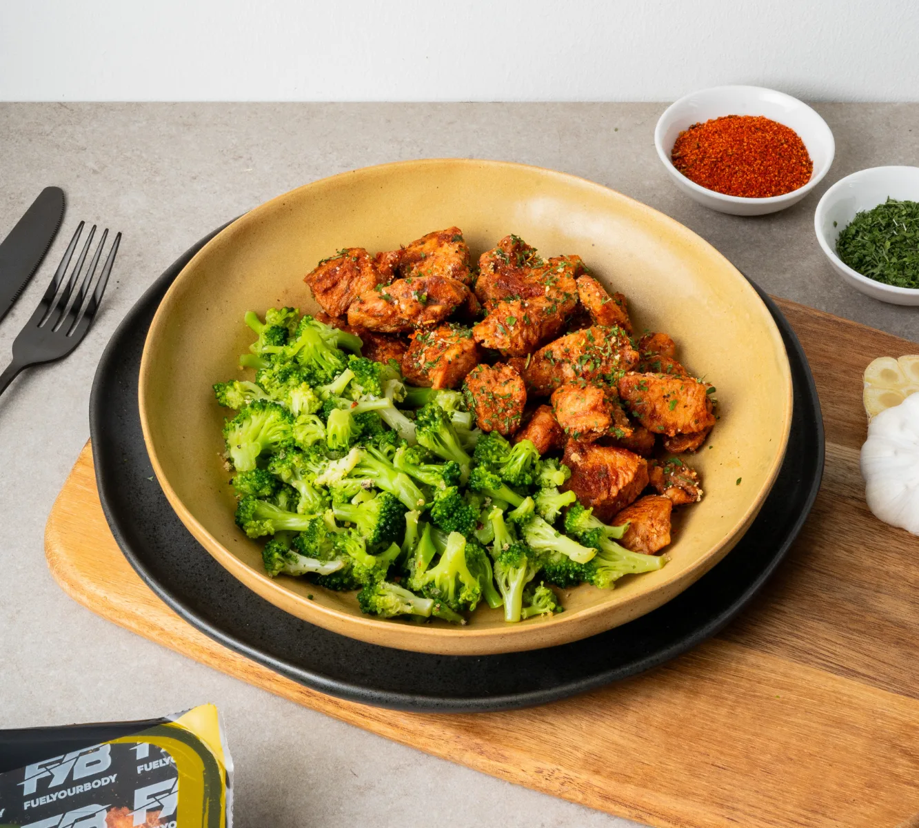 Cajun Chicken - Broccoli