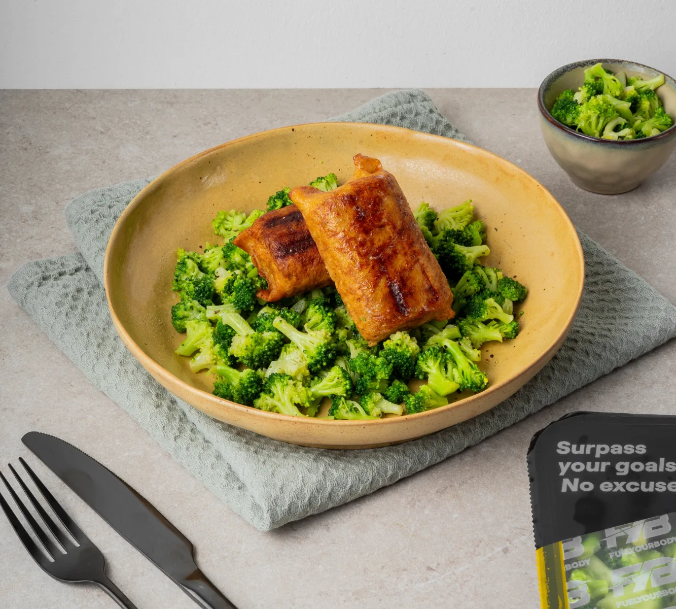 Chicken Roll - Broccoli (with herbs)
