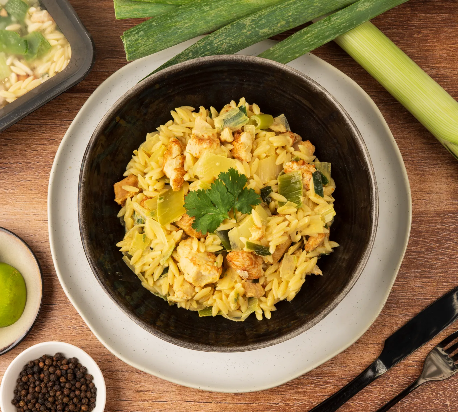 Orzo - Chicken Vadouvan