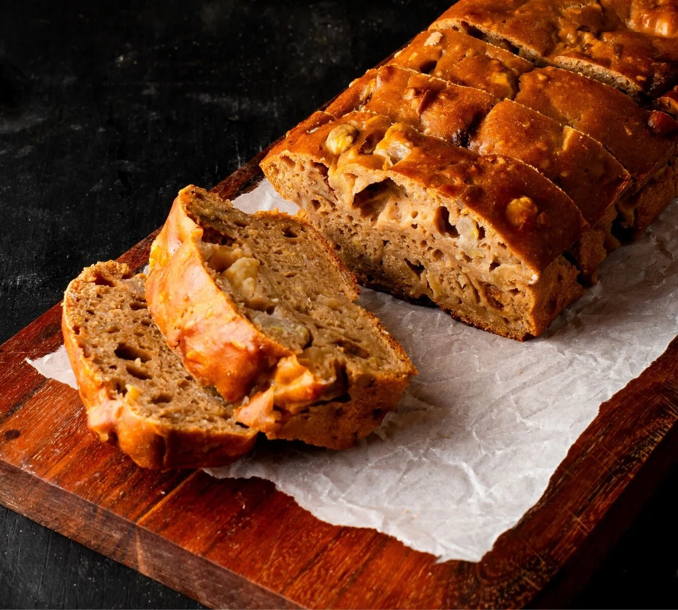 High Protein Bananenbrood [4 slices]