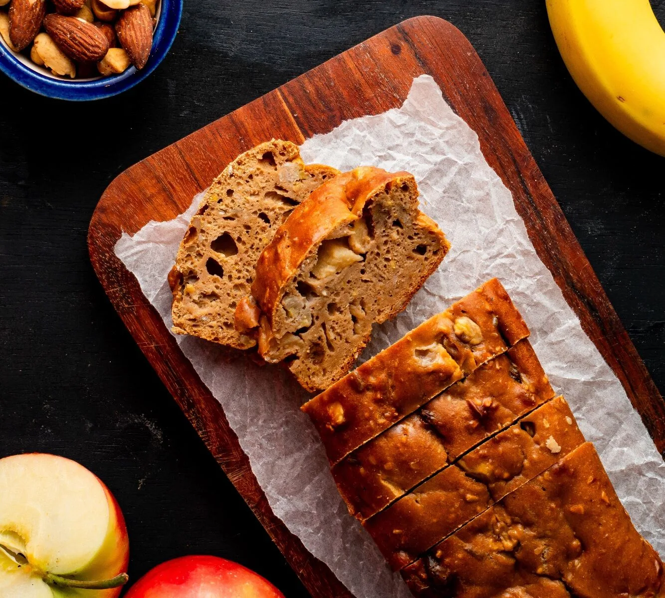 High Protein Bananenbrood [4 slices]