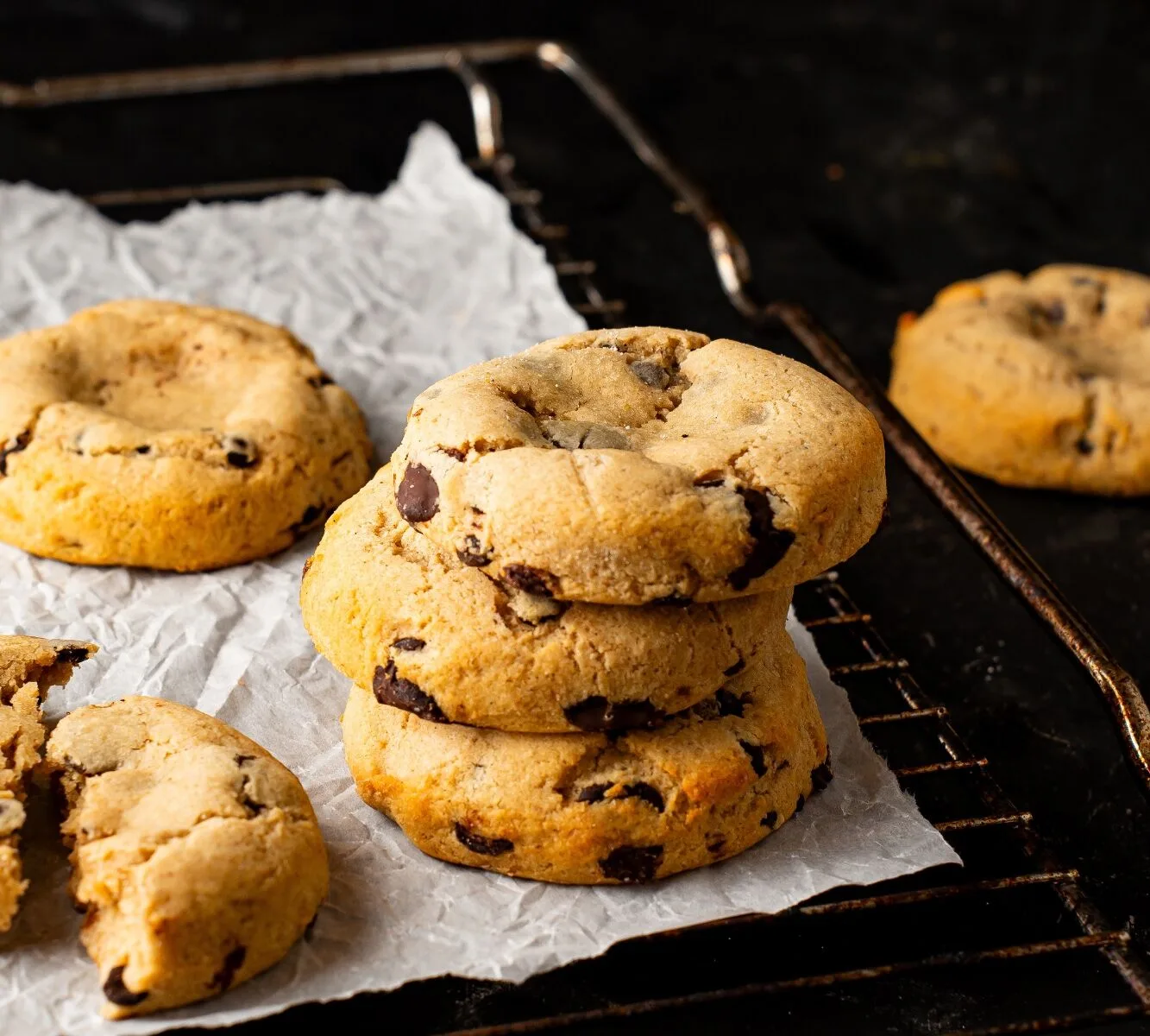 High Protein Chocolate Chip Cookie